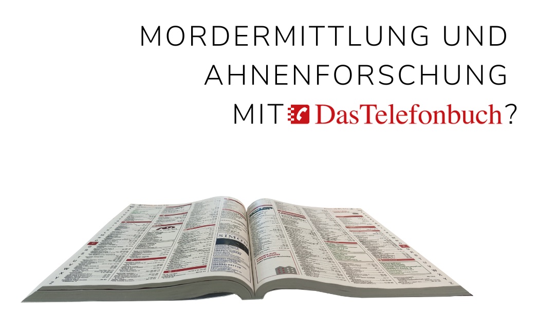 🔎Dass #Telefonbücher in vielerlei Hinsicht nützlich sein können, durften wir vor kurzem wir zwei Mal feststellen: 

- Zur Ermittlung von Telefonnummern im Fall der #GöhrdeMorde 🕵️
- Als wichtige Informationsquelle für die #Ahnenforschung 🙌

#ermittlungsmaterial #dastelefonbuch