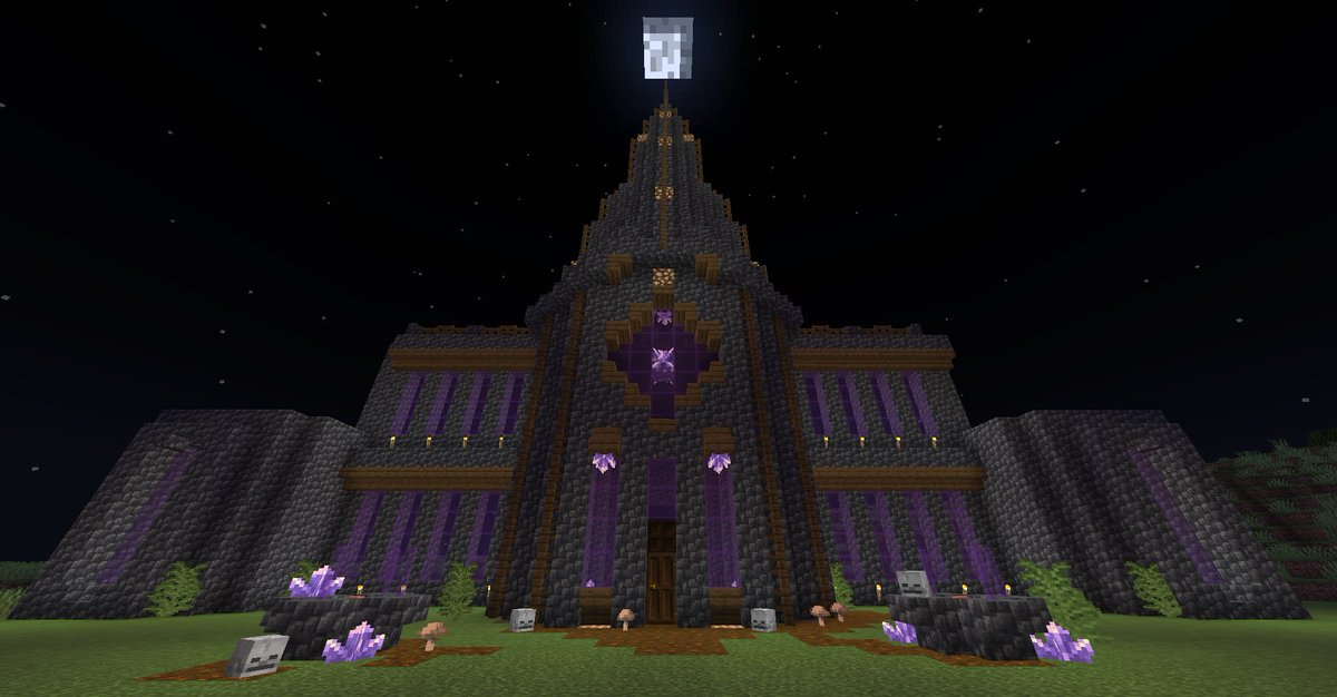 Mar7Moon's tweet photo. @vegetta777 Algunas ideitas para la parte frontal del castillo oscuro ^^ 💜
+
#Karmaland5 https://t.co/jqPBCT86Rq