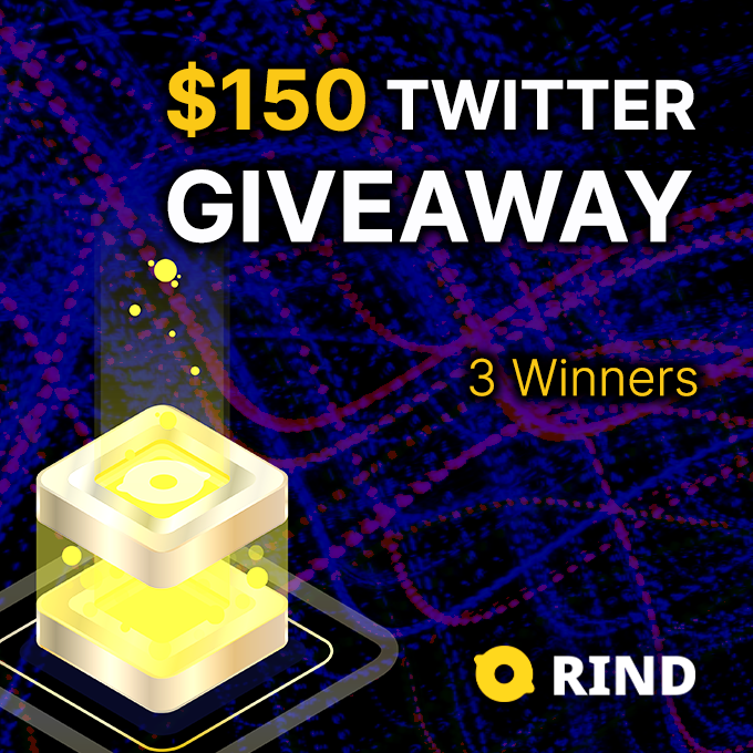 RindNodes's tweet photo. 🔥USD150 Twitter Giveaway🔥

We are giving a total prize of $150 to 3 lucky winners

To Enter:

✅ Follow @RindNodes's Twitter account
✅ RT this tweet
✅ Tag 3 friends in the comments 

⚠️Last date to enter:12.08.22

#Giveaway  #nft #NFTGiveaways  #cryptocurrency  #NFTCommunity https://t.co/zM867cFcF1