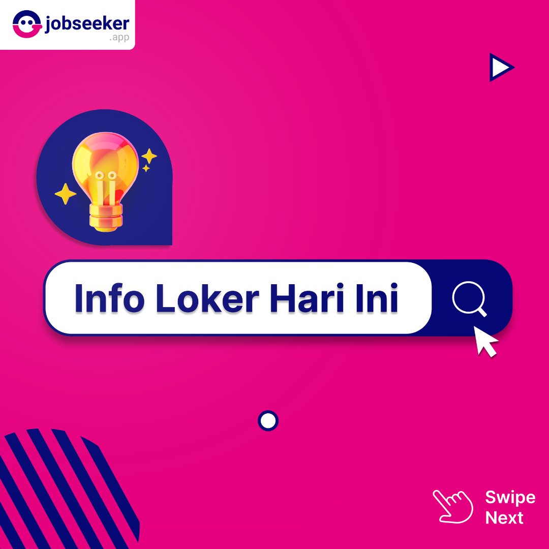 jobseekerapp's tweet image. LOWONGAN @academybinar JANGAN SAMPE KELEWAT!

Lagi ada lowongan kerja dari Binar Academy nih, teman-teman! Yuk baca lengkap persyaratan selengkapnya di binaracademy.jobseeker.software atau kamu jga bisa donwload Jobseeker App.

#hiring #jobseekercompany #jobseekerapp #jobseeker