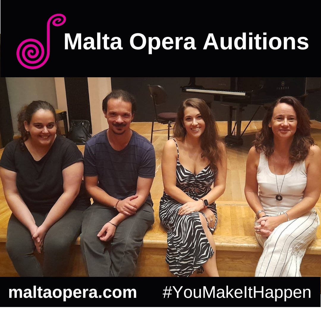 MaltaOpera's tweet image. We are simply thrilled with the response to our 2nd call for auditions for local classical &amp;amp; opera singers held earlier this week. We are truly fortunate to have such local talent! Thank you to all who attended, our #MaltaOpera team &amp;amp; #SpazjuKreattiv for the use of their premises