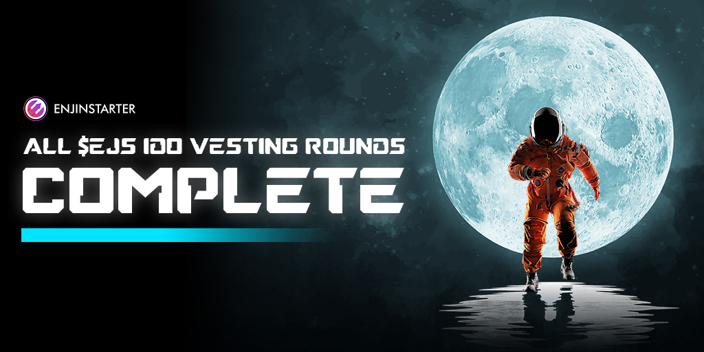 As part of our long term commitment to our community, we want to update everyone that the private vesting for EJS tokens is now completed.

To put it in simpler terms, all public sale, private sale, and seed tokens are now fully vested!  

📰 READ more: bit.ly/EJSVestingComp…