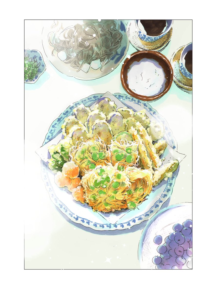 「盛りつけ上手な円山さん」
という夫婦の食卓漫画を連載しております。

毎月いろんなごはんを盛り盛り描くぞ〜🍓どうぞよろしくお願いします!
https://t.co/M49qjacoQg 