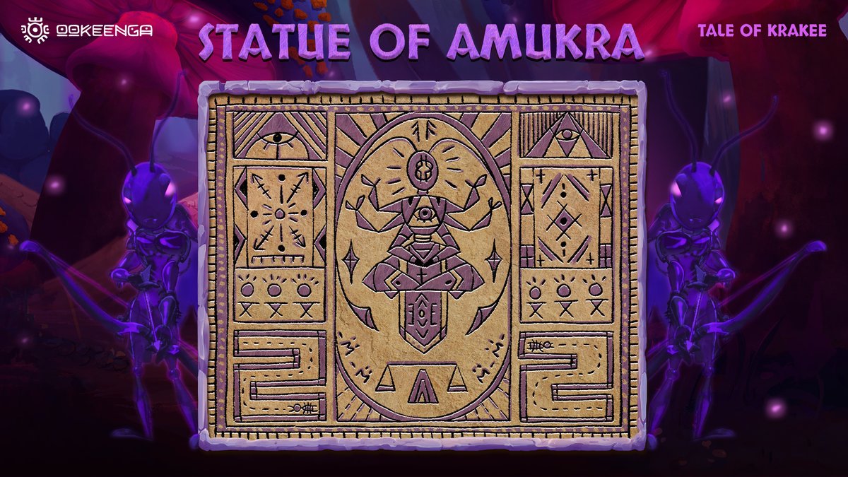 ookeenga's tweet image. 🗿 Statue of Amukra 🗿

⚡The Palace of Krakee looks like a giant crypt and has various armies of guards. 

⚡Peutrar mage can make Krakee swordsmen&apos;s statues move and attack enemies. Pak is the amukra of the Krakee, he is in a giant statue and protected mages with strange magic.
