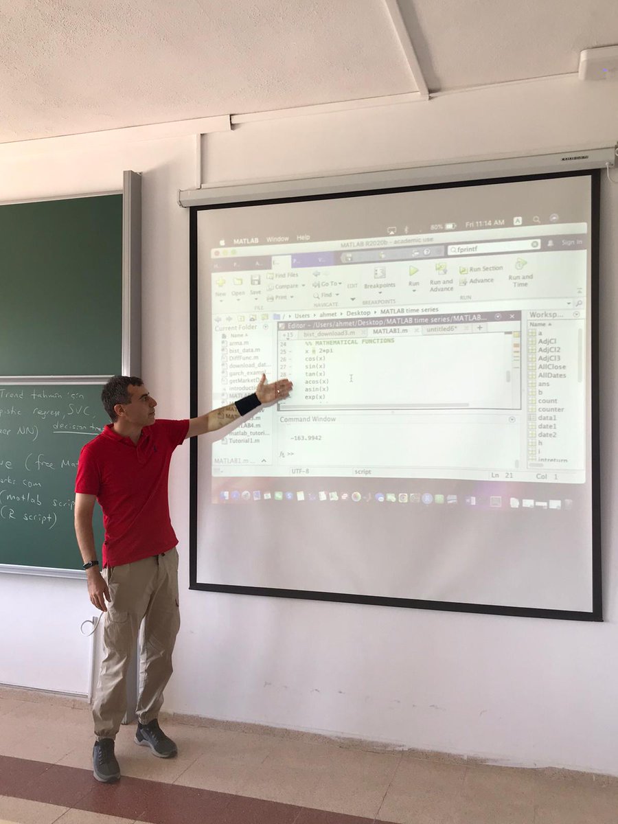 arsemakademi's tweet photo. Ahmet Göncü hocamız tarafından verilen, Finansal Ekonometri eğitimimiz başlamıştır.
#arsem #arsemakademi #araştırmaseminerleri #anadoluüniversitesi #bistlab #anadoluüniversitesiibf #finansalekonometri #matlap #araştırmaseminerleri #sosyalbilimler #veribilimi #akademikeğitim https://t.co/jpNMtJ3vE2