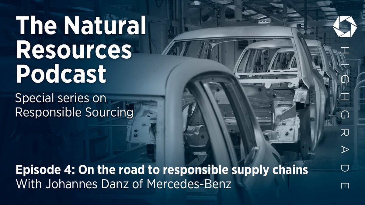 🎙️ NEW: Podcast Series on #ResponsibleSourcing | Ep. 4

We continue our journey through the #cobalt supply chain. Today, we'll look into the making of #cars. Our guest @jo_danz joins us from <a href="/MercedesBenz/">Mercedes-Benz</a>. 

🎧 Listen here: buzzsprout.com/907126/11031445