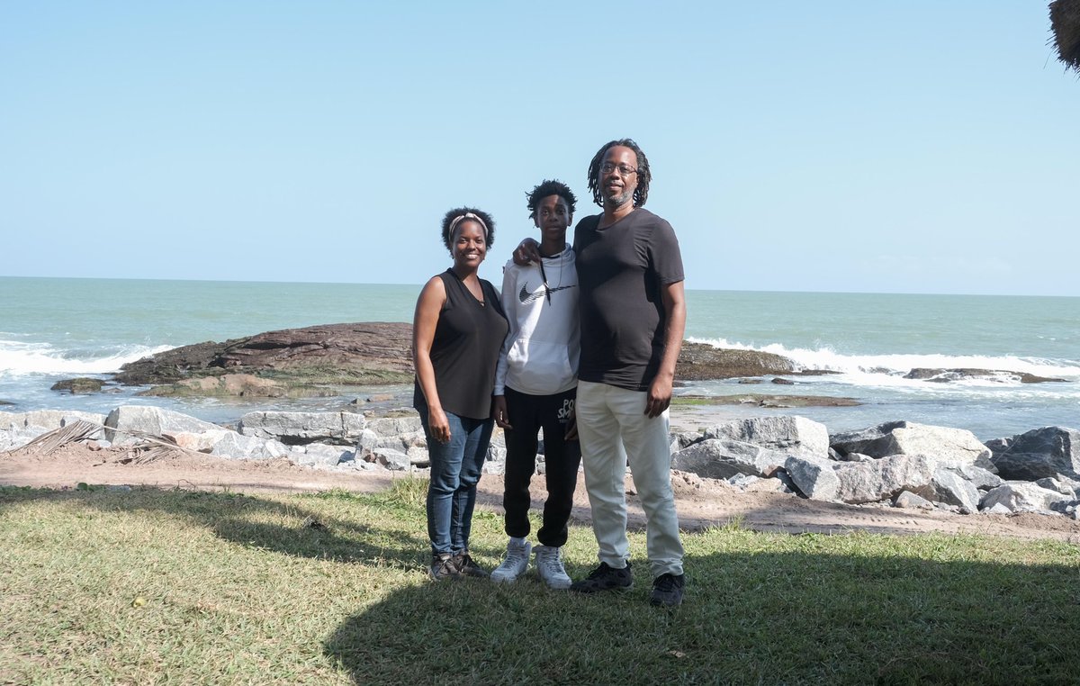 bulleyberry's tweet photo. On their first-ever trip to Ghana, Anthony Yeoman and his family visited the Elmina castle (Elmina, Central Region), a former slave trading post, as part of their efforts to reestablish a connection with their roots and redefine their identities as African-Americans.

20/07/22 https://t.co/kUWIAX5IiI