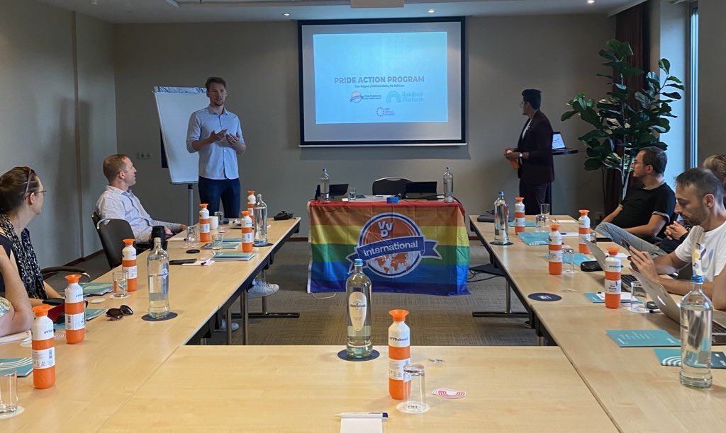 Amsterdam’s pride program has been kicked off today! 🏳️‍🌈

We will have panel discussions and training sessions with participants from Turkey, Sweden, Hungary, Morocco, Poland, Lithuania and so on! 🌈 #rainbow #LGBTQIA #adampride #pridemonth2022