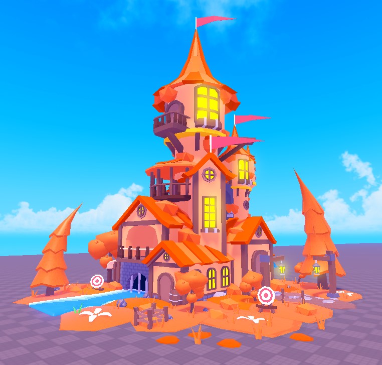 Fantasy Fall Castle! Pt5 🍂
Likes &amp; Retweets are appreciated!❤️

#Roblox | #RobloxDev | #RobloxArt | #RobloxBuilder | #lowpoly | #LowPoly | #RobloxDevs | #RobloxModeler