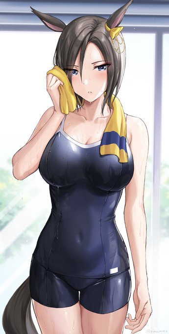 プールトレーニング後のエアグルーヴ 