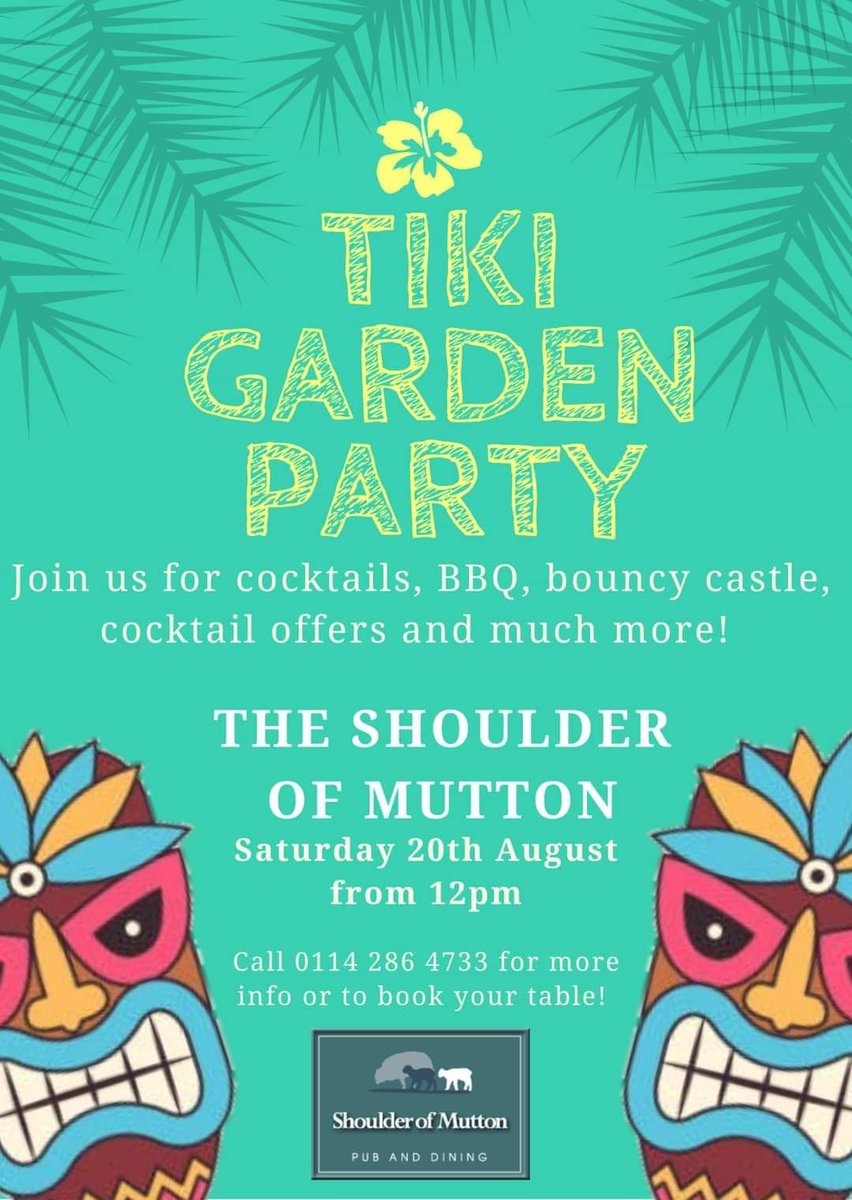 ShoulderofMutt's tweet photo. Don't forget our Tiki Garden Party on August 20th from 12pm! Make sure you come along between 12-3  to get your FREE glitter face paints by the very talented Ashley from Little Treasures🌸All ages welcome - can't wait to see what you all choose! ✨ #supportyourlocal #tiki #Food https://t.co/RJfuZg57pK