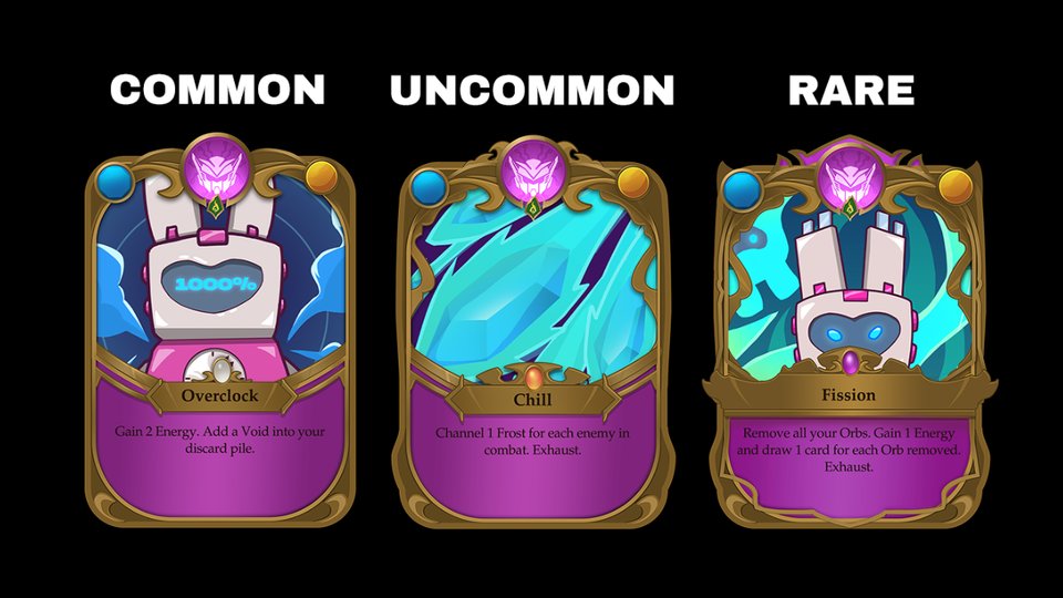 Happy Friday, Wondering how to identify the rarity of cards in RougeBlox? All you need to look at is the card border, and the gemstone's color. Purple = rare Orange = Happy Friday, Wondering how to identify the rarity of cards in RougeBlox? All you need to look at is the card border, and the gemstone's color. Purple = rare Orange =