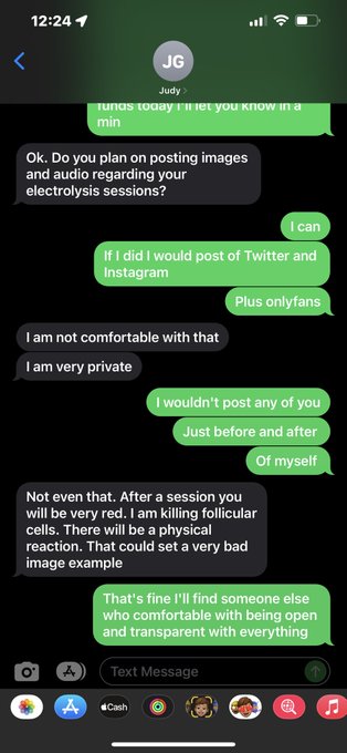 So now I&rsquo;m questioning #electrolysis. I got told by the person who is &ldquo;#certified &ldquo; wasn&rsquo;t comfortable<a href="/tag/electrolysis"class="tags">#electrolysis</a><a href="/tag/certified"class="tags"><span>#certified</span></a><a href="/tag/cpe"class="tags"><span>#cpe</span></a>