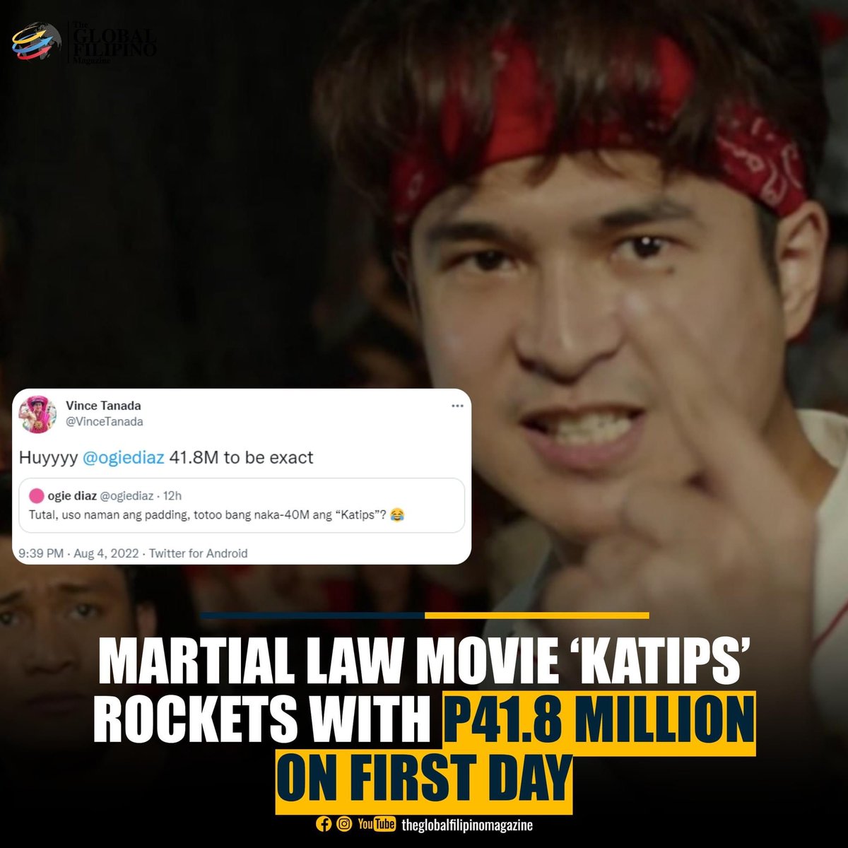 paullim0314's tweet photo. No Padding, No Chinoy Association, No help from Ate, No Big Studio Backing.
Just Love for country !!! 
#KatipsTheMovie !!! https://t.co/K6oAeHo9m7