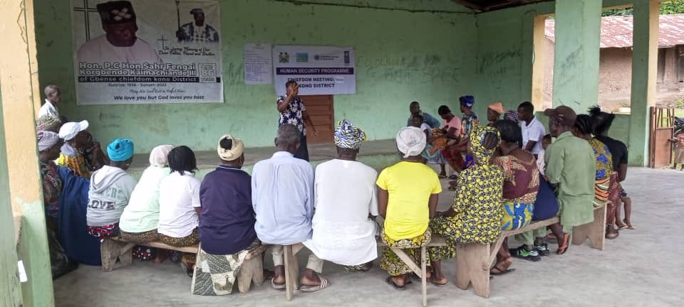 fambultok's tweet photo. โThe introduction of Grievance Redress Committee members to address minor cases through the #HumanSecurityProject promotes peace and cohesion in my Chiefdomโ-Rev.Tamba Pessima,Chiefdom Speaker #Kamara chiefdom#KonoDistrict https://t.co/gV65uONdGq