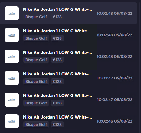 Could easily have been 10+ more if money hadn't been empty

Bot: <a href="/cybersolefeed/">Cybersole Success</a> 
CG: <a href="/EscapeNotify/">Escape</a> 

Thx for the help and the dc´s <a href="/olee9999/">Olee</a>
