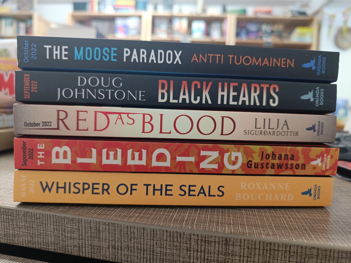 Amazing book post today. Thank you @OrendaBooks Can't wait to get stock into them. Not sure which one to start with?!