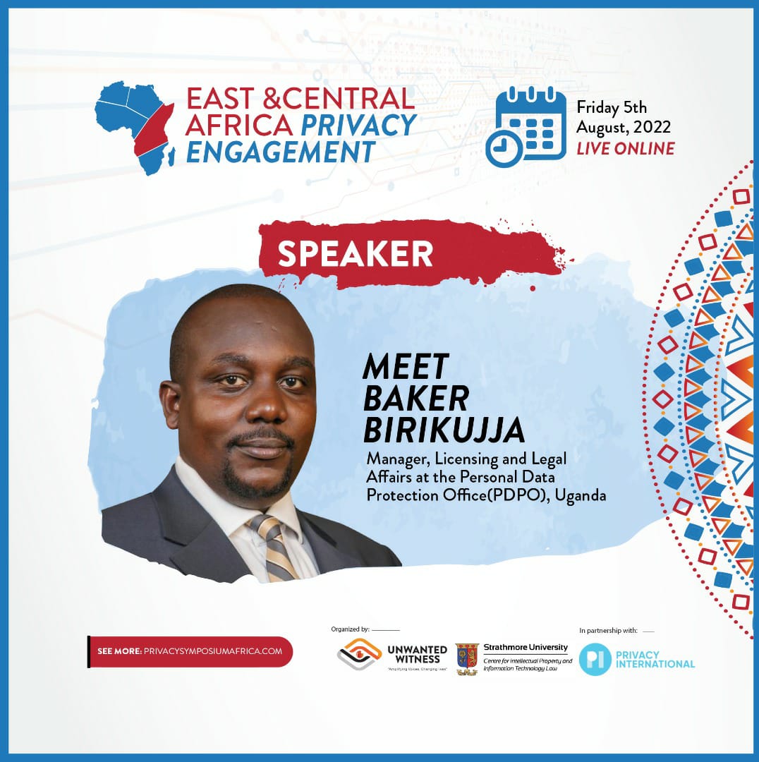 We will be participating in the East and Central Africa Privacy regional engagement today at 2:00pm on the topic 'What you need to know about your digital Trail: Privacy in the era of Datafication'. #SAPRE2022 #PSA2022