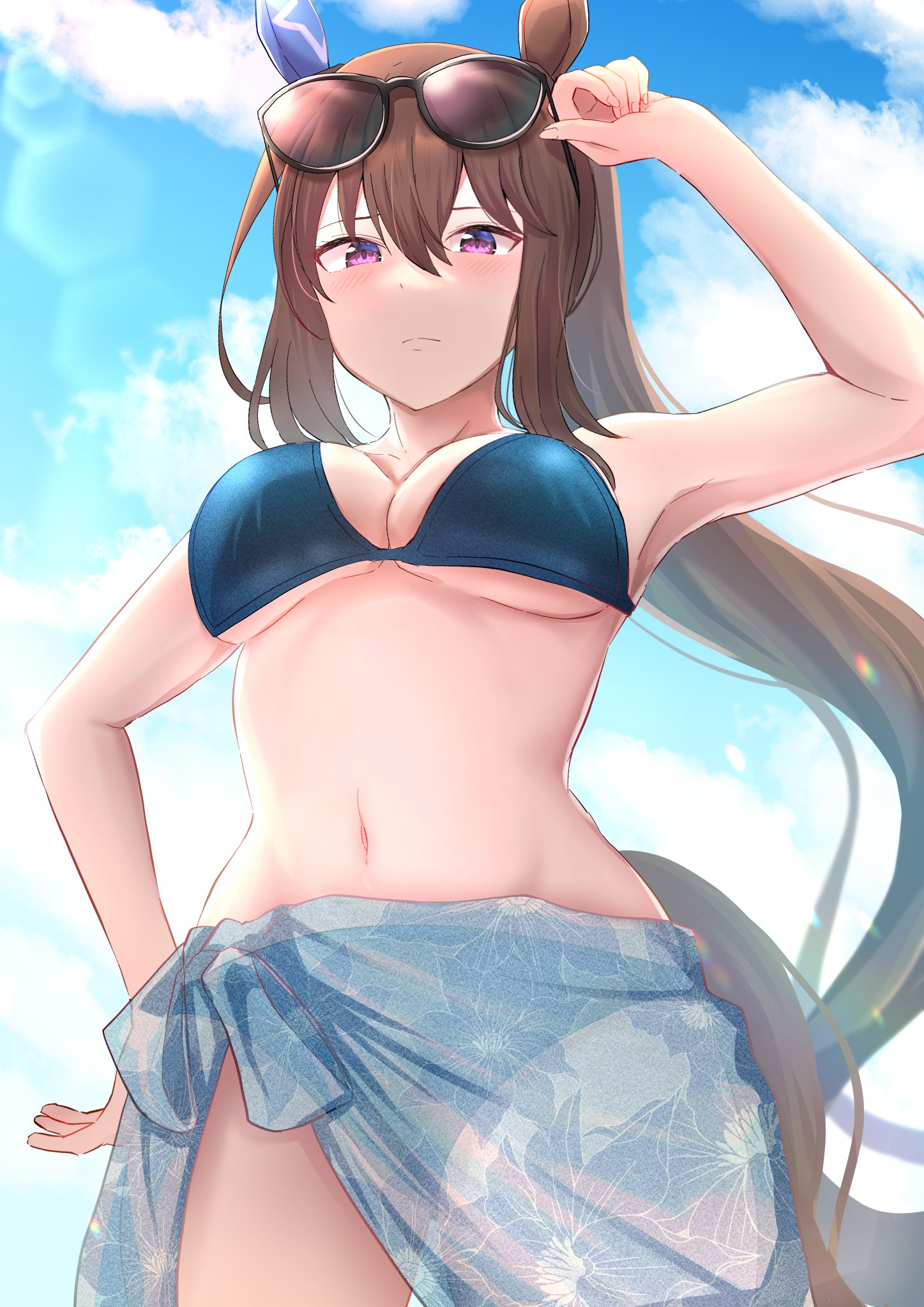 α2 ウマ娘 水しぶき&ビキニ アドマイヤベガ スリーブ&プレイマット リクルート on X: 