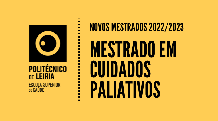 ESSLei's tweet photo. 2ª fase de candidaturas aos mestrados em Cuidados Paliativos e em Fisioterapia a decorrer até 12 de setembro!
Não perca esta oportunidade!
+informações em https://t.co/JALKjvSVNx
 
#cuidadospaliativos #fisioterapia #esslei #mestradosaude #politecnicodeleiria https://t.co/CAFu5qqRLa