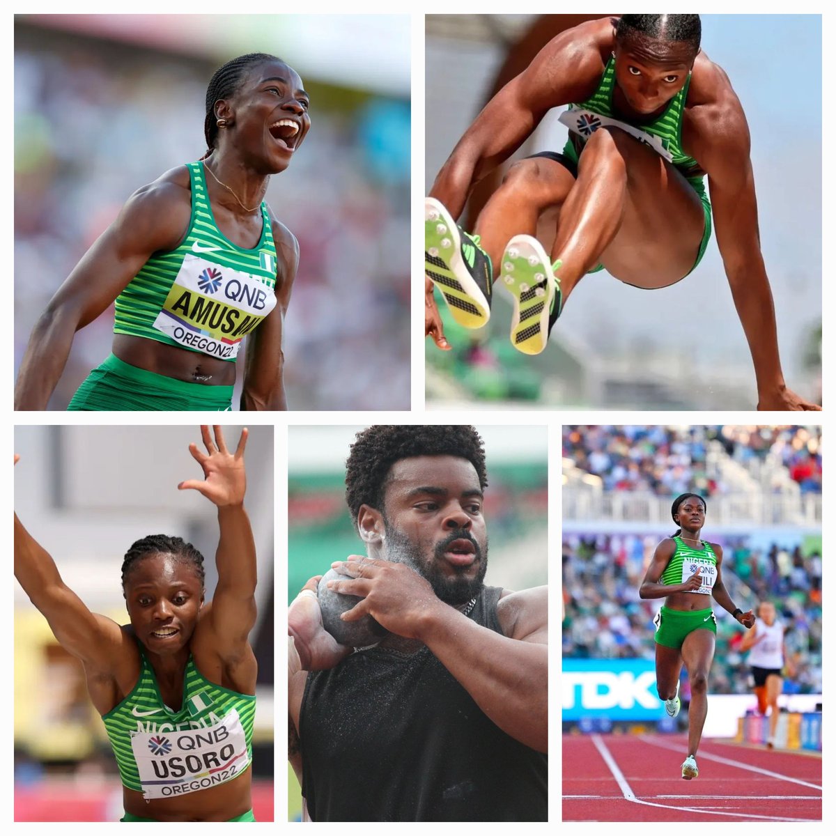 NGAthletix's tweet photo. Look at our top athletes competing todayπ³π₯...
Okay athletics is about to cook today at #Birmingham2022π. https://t.co/n6fr8tWagi