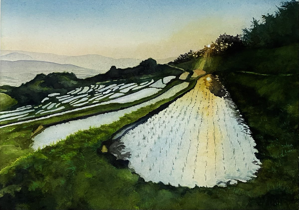 稲倉の棚田 のイラスト マンガ コスプレ モデル作品 1 件 Twoucan