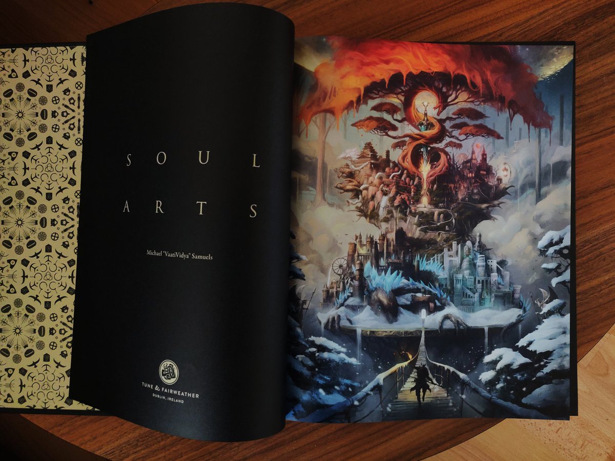 Greencheri01's tweet image. I'm crying!! I could not be happier! Thank you so much @VaatiVidya, @tuneandfair and you amazing artists for making this wonderful piece of work possible!! It is beautiful ❤️!

#soularts #soulsgames #book #art #bloodborne #Sekiro #DarkSouls #ELDENRING #DemonsSouls