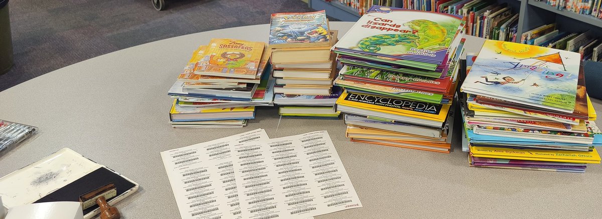 Processing 71 new books at <a href="/WestwoodWG/">WestwoodWG</a> ! More to come! #readwhatyoulike