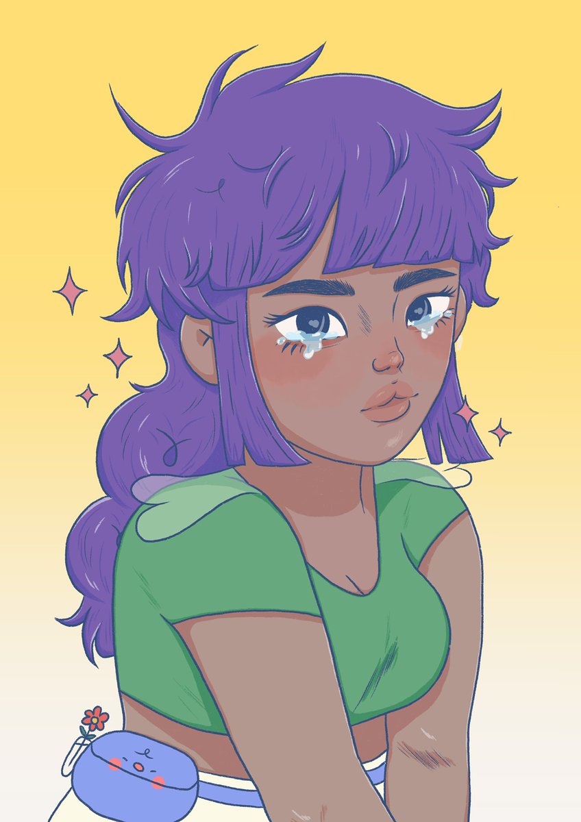 milkypretz's tweet photo. Ooh I forgot about this, I never posted it from last year 😅
#crybaby #illustration #Illustrator #procreate #alwayscrying https://t.co/VqVRZ7zlYU