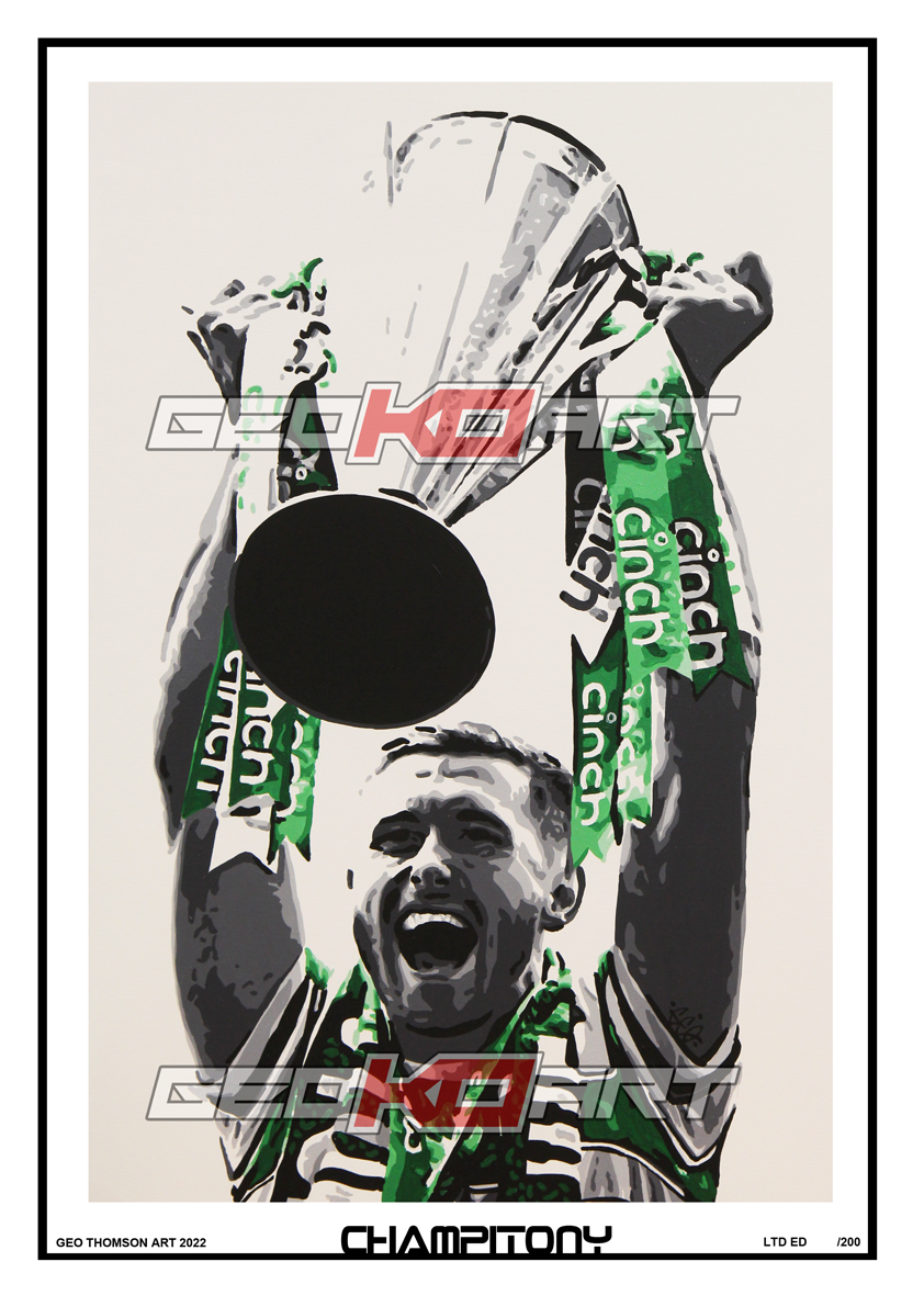 geokoart's tweet photo. CHAMPITONY
A3 Limited edition print.
New in store!
#celticfc #anthonyralston #painting #print #art #geothomson https://t.co/LmGMXsqFM2
