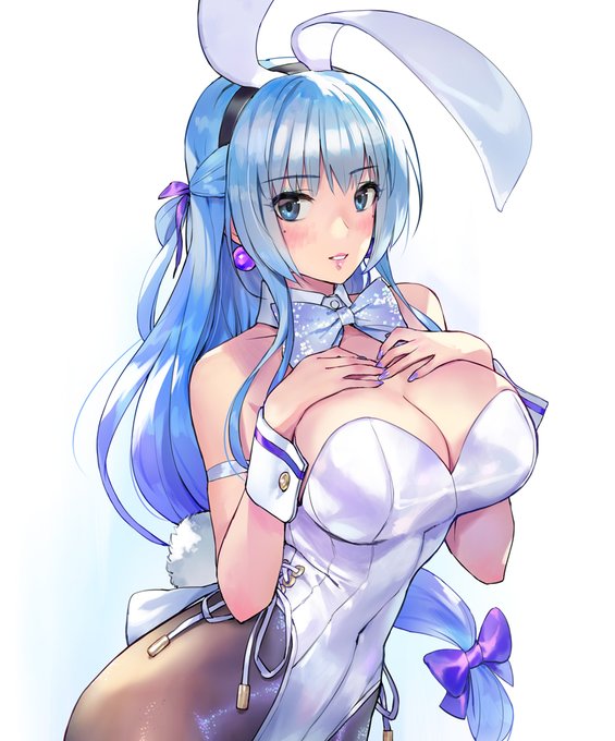 微加筆修正して上げ直しました。
コミッション絵でフラワーナイトガールよりバニー衣装のブルーロータス。
リクエストありがとうございました! 