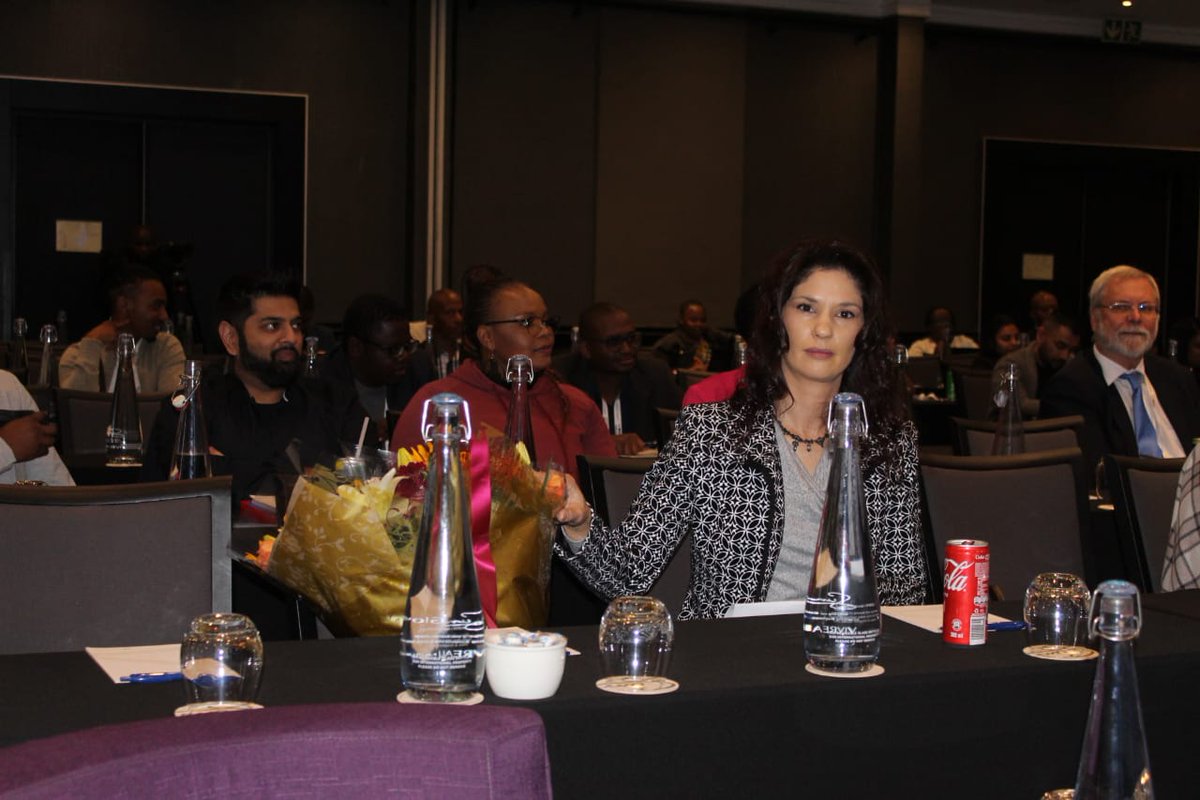 LeahK28's tweet photo. On behalf of @mphophalatse1, I delivered keynote address at today's #DigitizingAfrica conference. I made delegates aware that it is a crucial priority of the Multi-party government to continue striving to develop @CityofJoburgZA into a smart city that works for all her residents. https://t.co/NijC4jz53a
