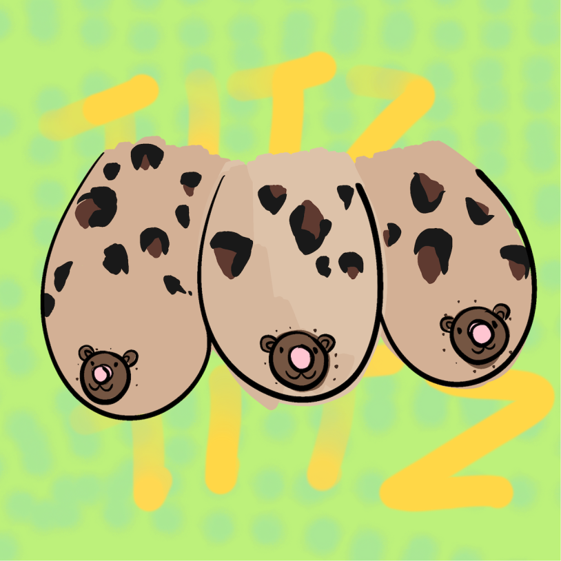 First 100 users to reply with wallet address will get a cleavage spot. Must like and retweet. Three tasks, three Titties.