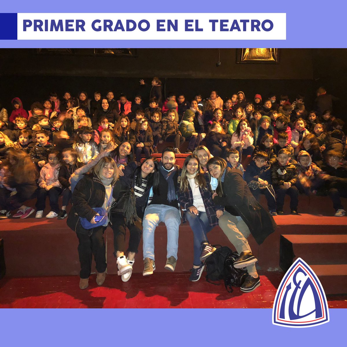 ieavdp's tweet photo. ¡Primero de paseo!
Nos fuimos a ver la obra: "María Elena" en el Teatro La Galera. ¡Qué hermoso poder disfrutar sus canciones todos juntos! https://t.co/e30zZ3eFtt