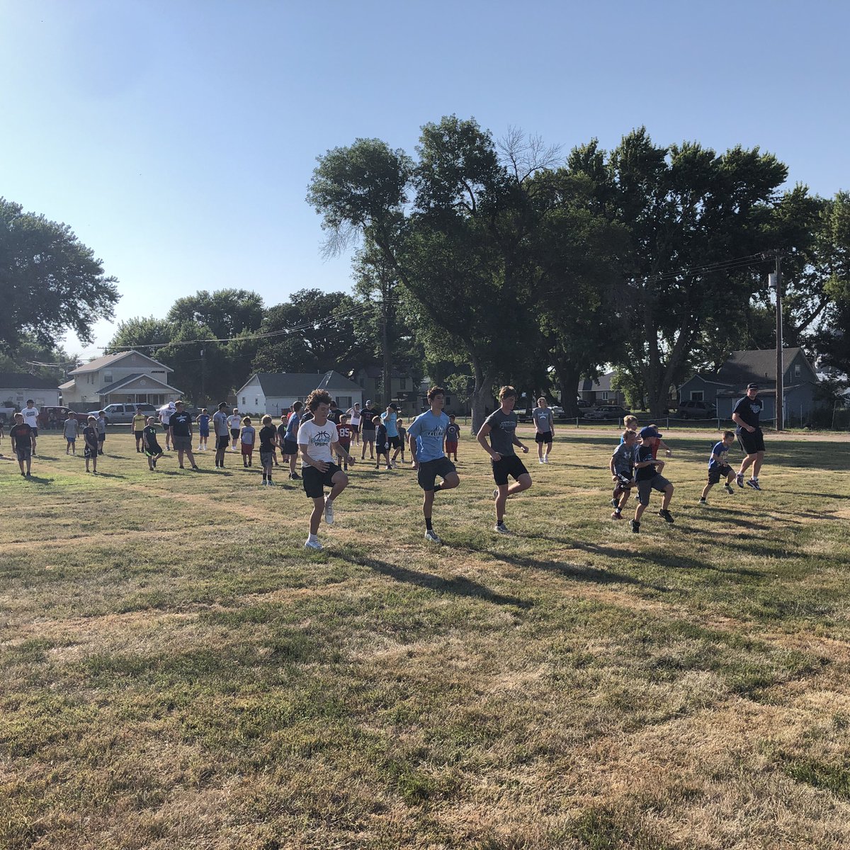 MrJ_FHS's tweet image. Great to work with the generation of @FreemanFootball players at their elementary camp! #freemanfalcons