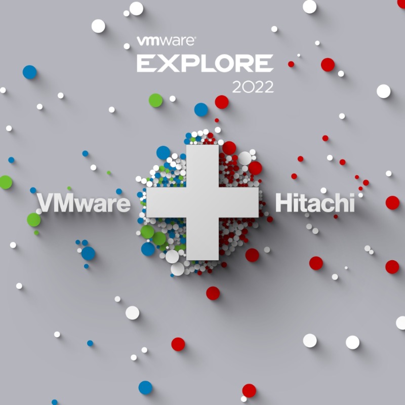 HitachiVantara's tweet photo. At VMware Explore, Paul Morrissey will show you a complete end-to-end, pre-designed and engineered cloud solution. Get the best of VMware + Hitachi with the Power of +. https://t.co/kYK25YtahK