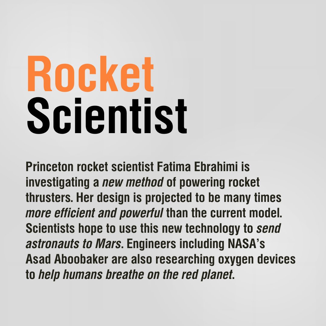 HayatLife11's tweet photo. Princeton rocket scientist Fatima Ebrahimi is investigating a new method of powering #rocket thrusters.

🧡 Read more on our blog!

#digitalmagazine #ourarticle #culturalmuslims

https://t.co/XCP9ioTnCk https://t.co/5Y4bdXmAqE