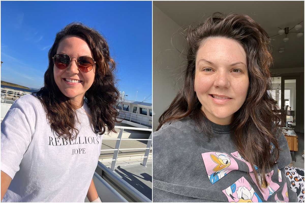 Abbyoutofoffice's tweet photo. This time last week in Orkney vs today 🫤 

If the last two years didn’t solidify it for me, the last week 100% has, our health is truly the only thing that matters. 

I’d love some excellent book recommendations to stop me going stir crazy 📚 

#bellspalsy https://t.co/zaIQmYSId0
