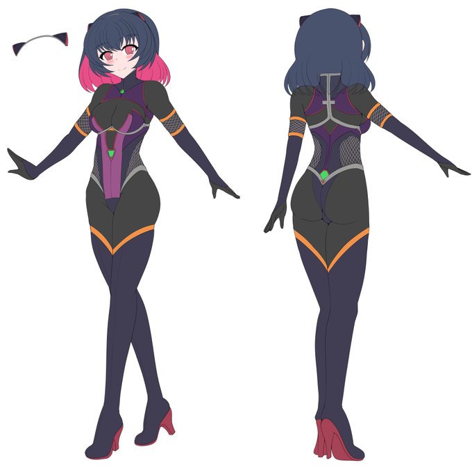 下描き楓花ちゃん 