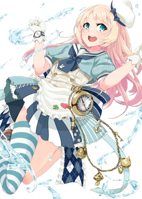 海にアリス(再掲)

#暑い夏がやって来たので青色か水色の画像を流してTLをひんやりさせる 