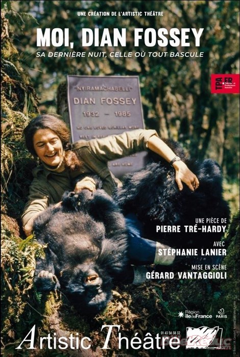Cette pièce intense et intelligente nous fait revivre les derniers instants de Dian Fossey, cette femme exceptionnelle qui a littéralement donné sa vie pour la préservation de la diversité animale. Offre du jour -48% sur les prochaines séances 🎟bit.ly/3daHh47