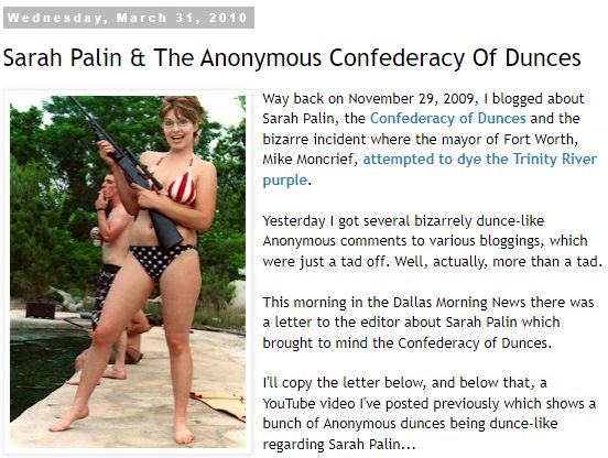 Revisiting Sarah Palin &amp; The Confederacy Of MAGA Dunces. durangotexas.blogspot.com/2022/08/revisi…