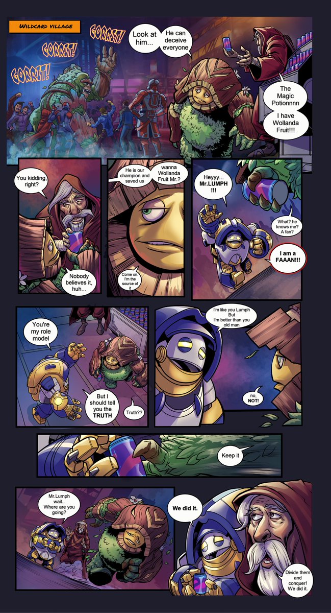 Er____En's tweet photo. I think It should be mysterious too... What will happen in the Wildcard village?
#sidelinestories #wcacomics https://t.co/tuwQexnydu