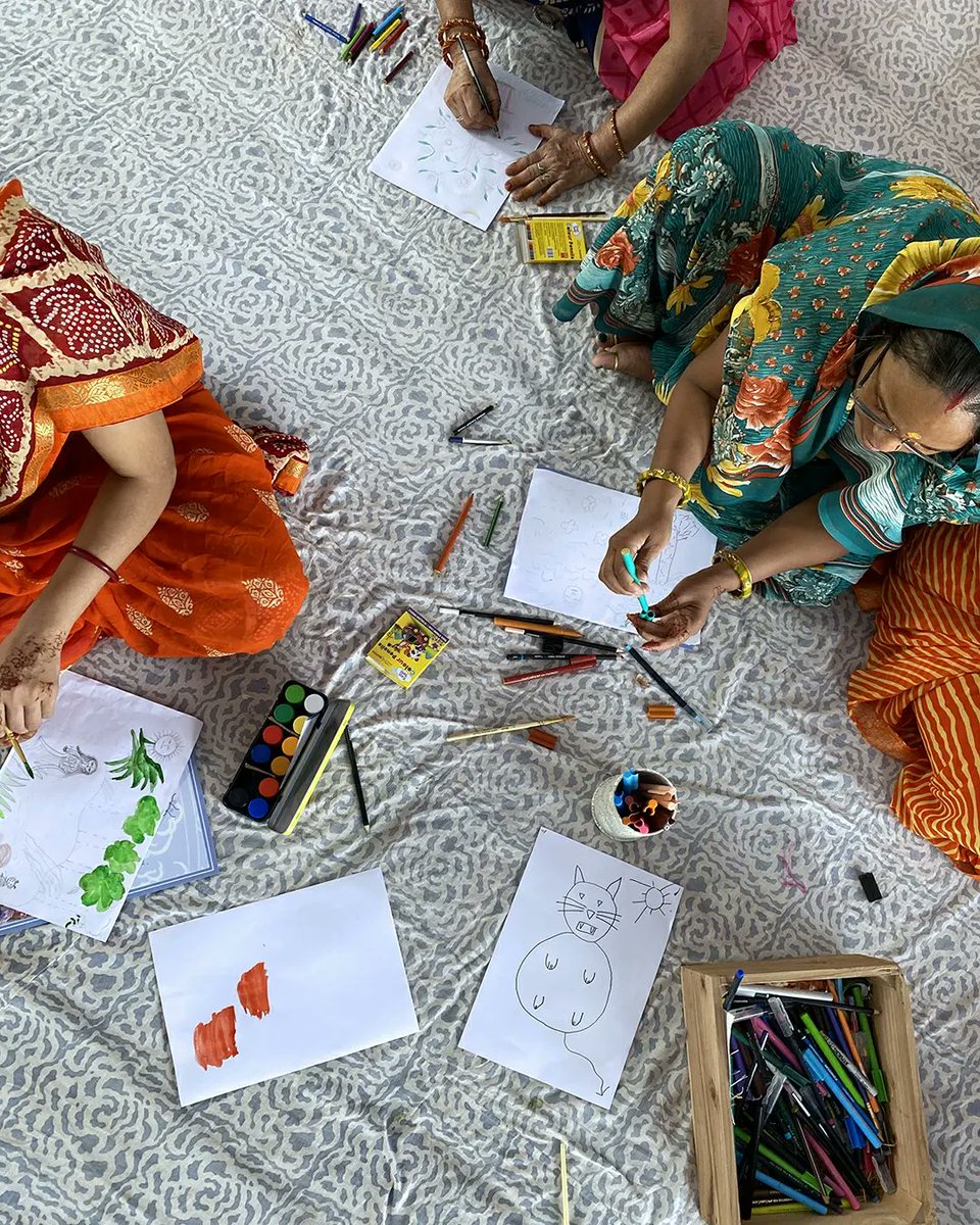 PDKF_Jaipur's tweet photo. #PrincessDiyaKumariFoundation
#PDKF
#PDKFWorkshops
#Art
#ArtTherapy
#ArtWorkshop
#Empowerment
#Imagination
#Creativity
#LearnSomethingNew
#ArtistWithin
#ProjectShakti
#PDKFWomen
#BadalMahal
#ThePDKFStore https://t.co/5mkUyxA7uE