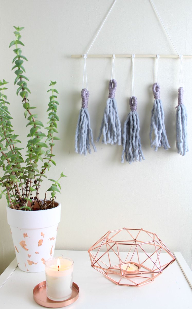 These #DIY projects get creative (like this simple tassel #homedecor).  cpix.me/a/150011642