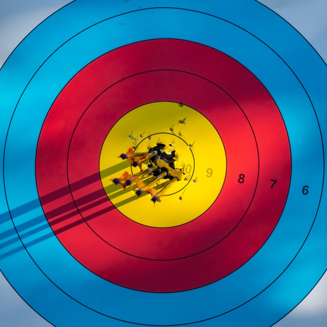 Extra middle 🎯

#archery