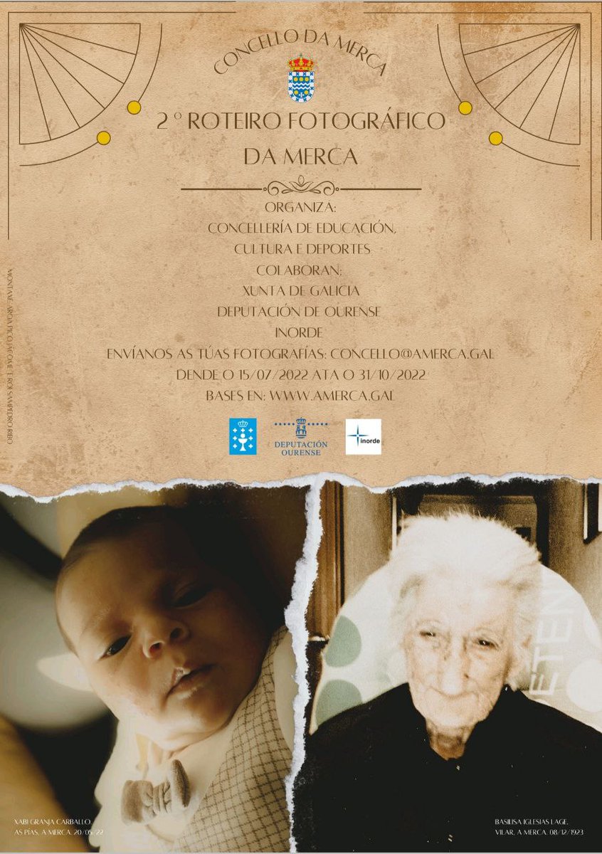 Xa está en marcha o 2º Roteiro Fotográfico Da Merca, se estades interesados. na páxina do concello están as bases e os premios para os gañadores:
amerca.gal/.../2o-roteiro… 
Animádevos e disfrutade das maravillas do noso concello.