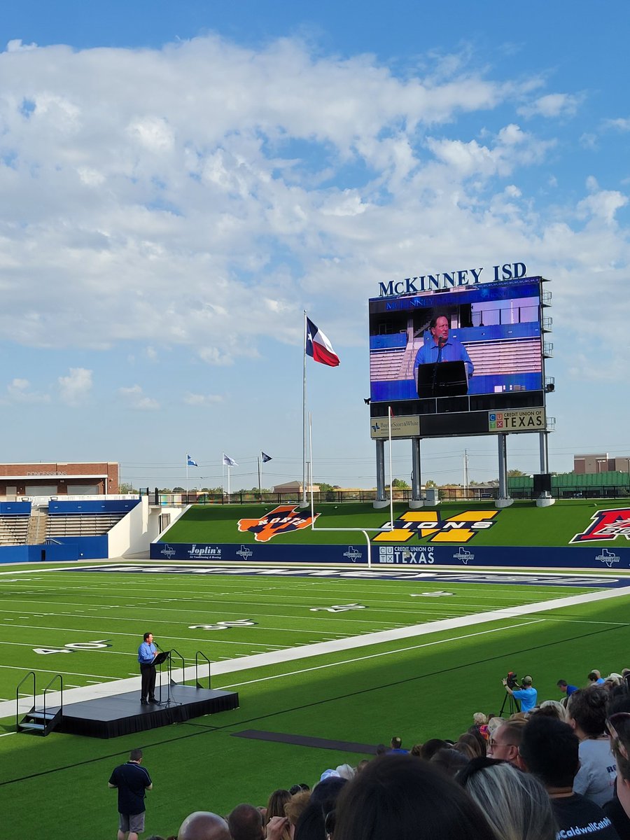 Great Convocation for McKinney ISD. I am so excited for this new school year! #CaldwellCatsPride #WeAreCaldwell #YouBelongInMISD #MyMISD 
#MISDLivesKind #SomosCaldwell #TupertenecesenMISD 
#legacymatters