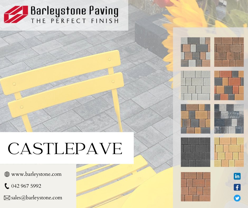 Our Castlepave Smooth range offers a modern, contemporary feel to any residential or commercial paving project. Through dynamic symmetrical lines and technically exact sharp joints, our paving provides quality, elegance and durability.
#barleystone #castlepave #paving #driveway