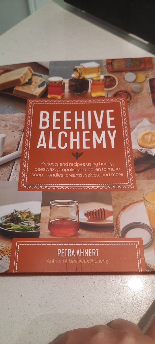 DocOz100's tweet image. Excited to make my first lip balm from the talented Petra Ahnert&apos;s book @BeehiveAlchemy Guess what everyone is getting for Christmas this year! #beginnerbeekeeper